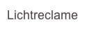 Lichtreclame